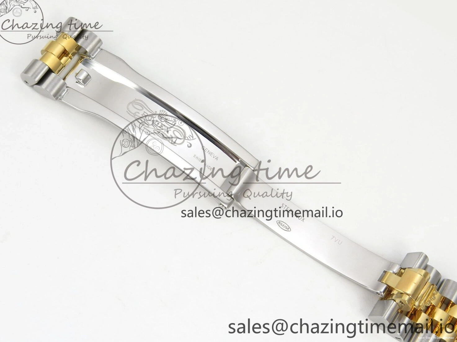 Good Copy Rolex Watches YG Diamonds Steel Bracelet 31 Jubilee THBF YG DateJust 1:1 Dial Edition Bezel SS 278383RBR 904L HZ Vibrant on Best 46 Diamonds Cal. 1220